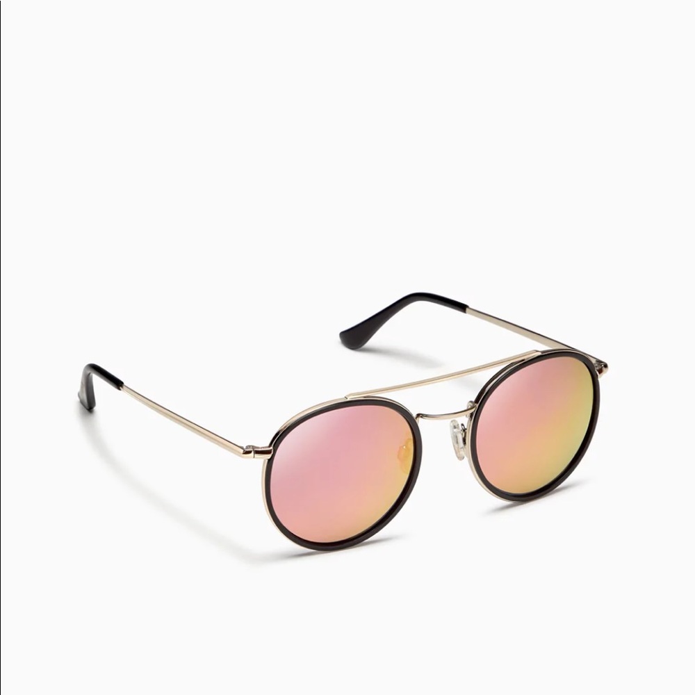 Ramy brook silver and black glasses